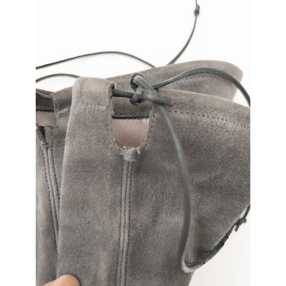 Stuart Weitzman Suede Over-The-Knee Sock Boots Size 7.5 - Picture 8 of 16